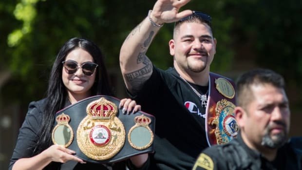 andy ruiz y julie lemur